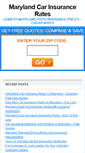 Mobile Screenshot of marylandcarinsurancerates.com